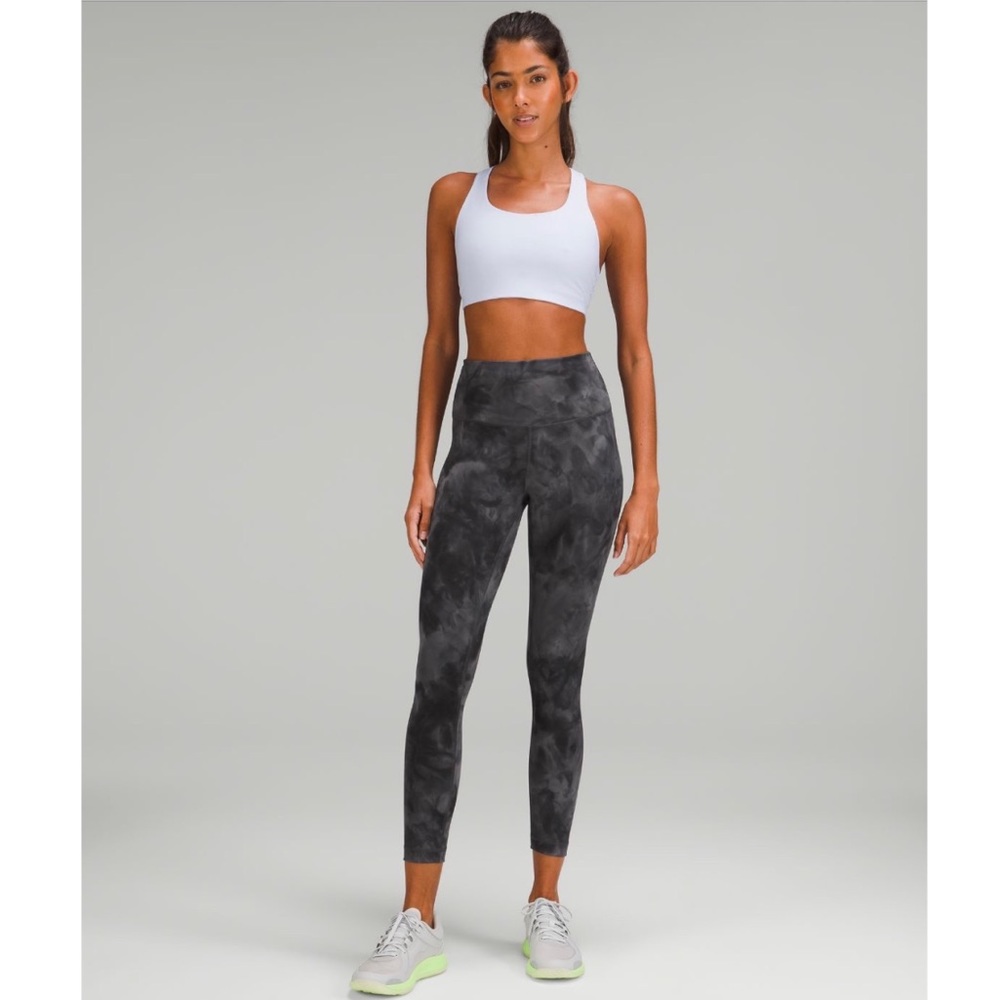 Lululemon Align super HR 28” diamond dye pitch grey graphite grey size 6